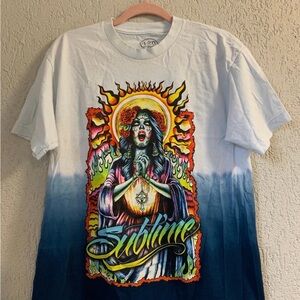 Sublime Graphic Tee with Gradient Design- Never Worn